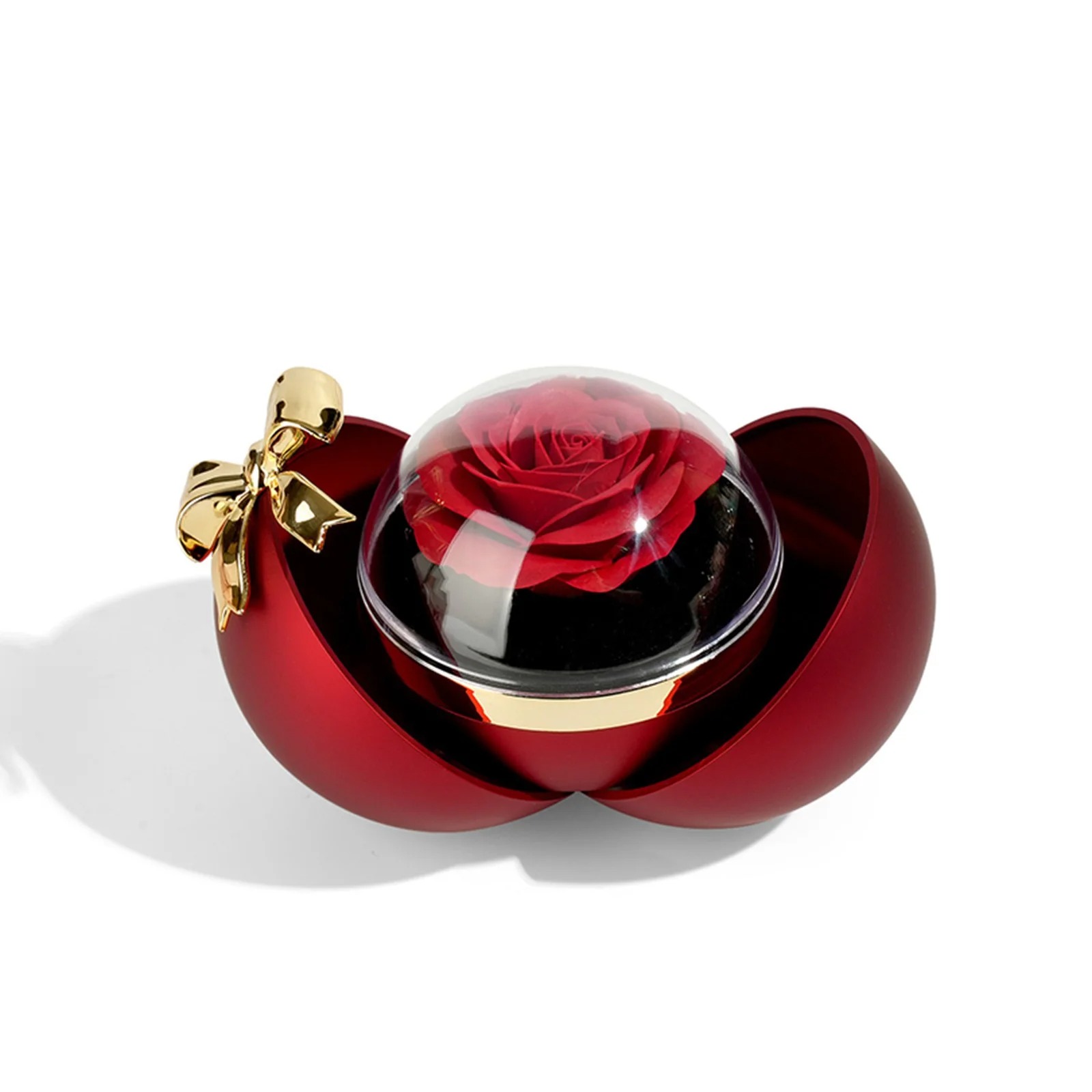 Spherical Butterflies Magnetic Jewelry Flower Box