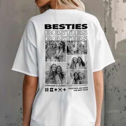 Personalized T-shirt "BESTIES"