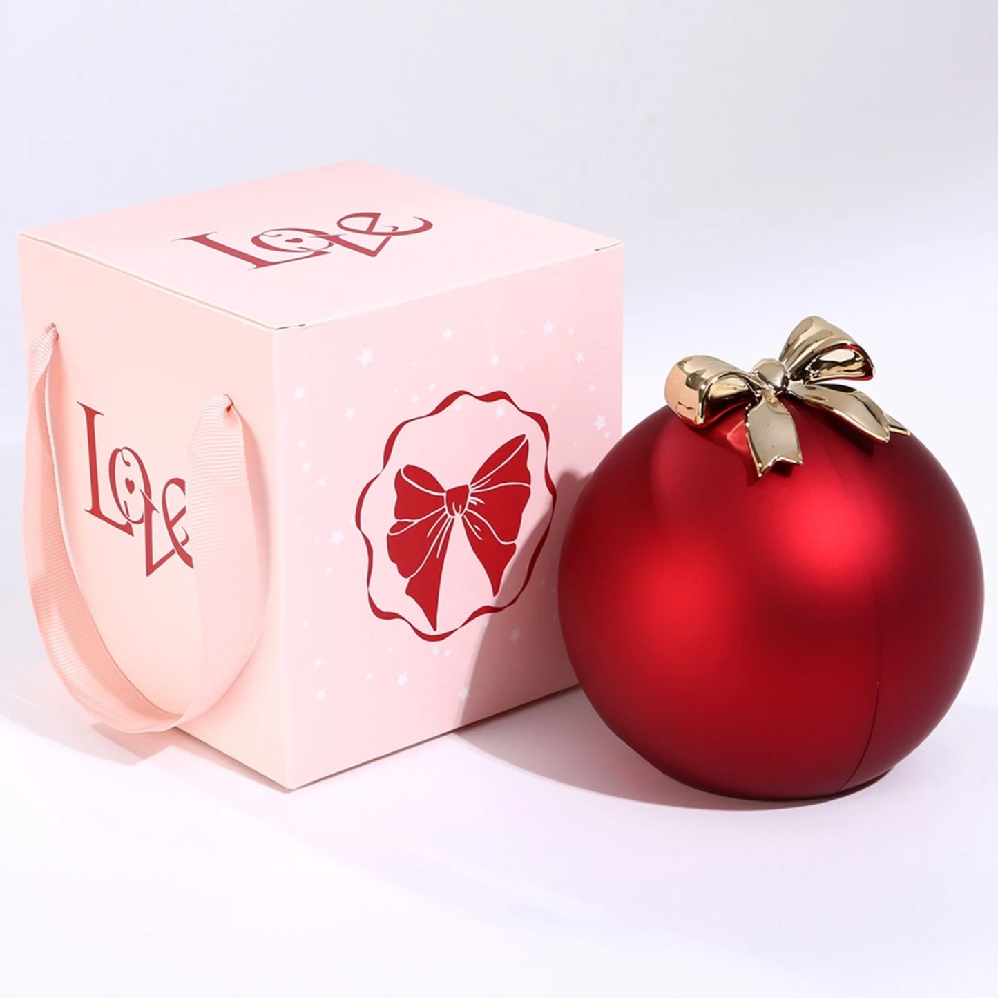 Spherical Butterflies Magnetic Jewelry Flower Box