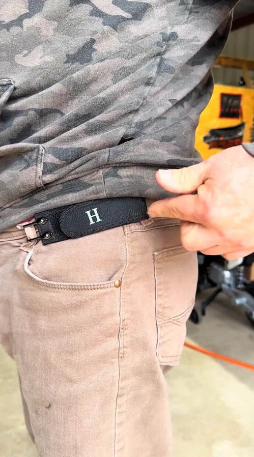 No-Buckle Belt – Clean Look, All-Day Comfort