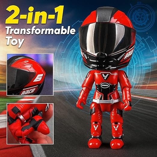 Motorcycle Helmet Decoration Accessory – Spinning Ornament, Easy Install