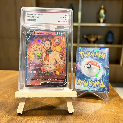 Custom Anime Pokecard V Card For Couples with Poke Character