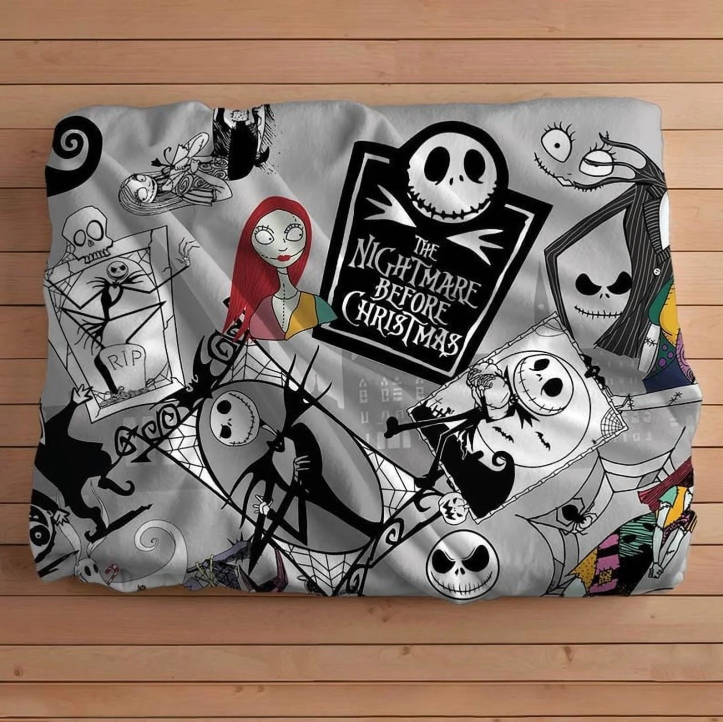 Halloween Jack Skellington Blanket