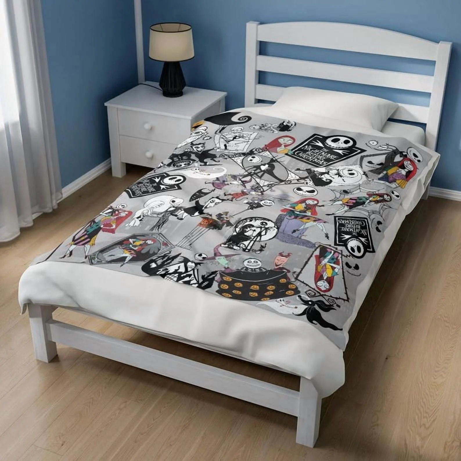 Halloween Jack Skellington Blanket