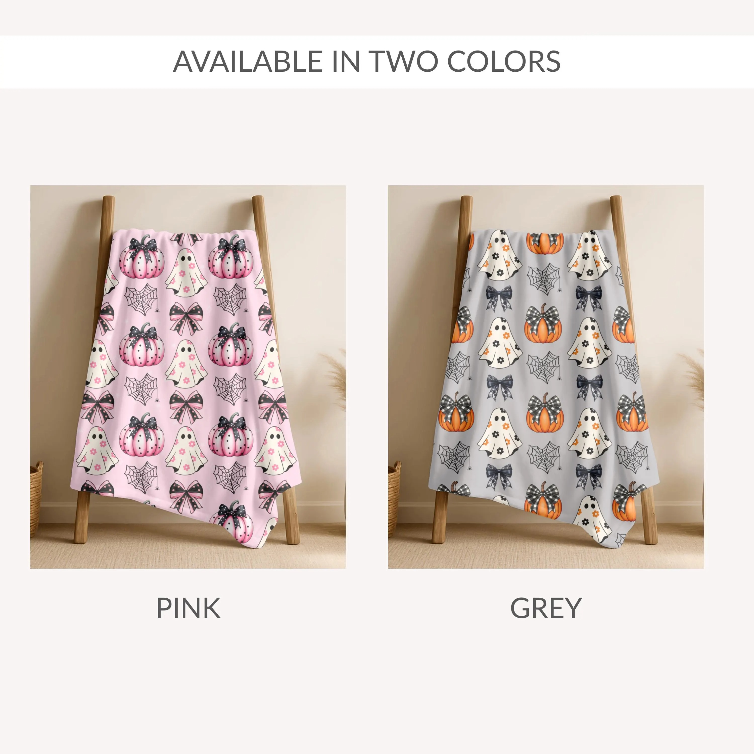 Coquette Halloween Blanket