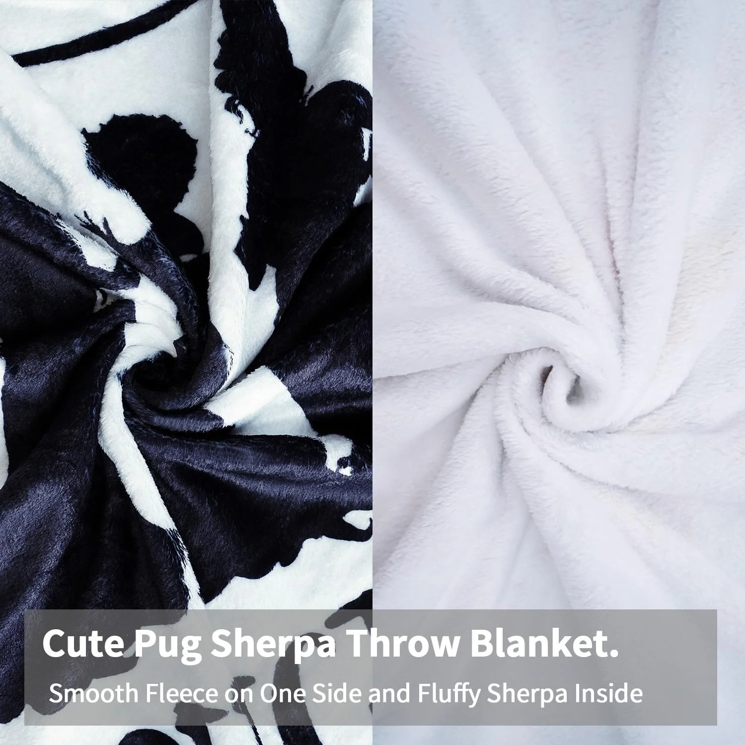 Halloween Hocus Pocus Witch Print Flannel Throw Blanket