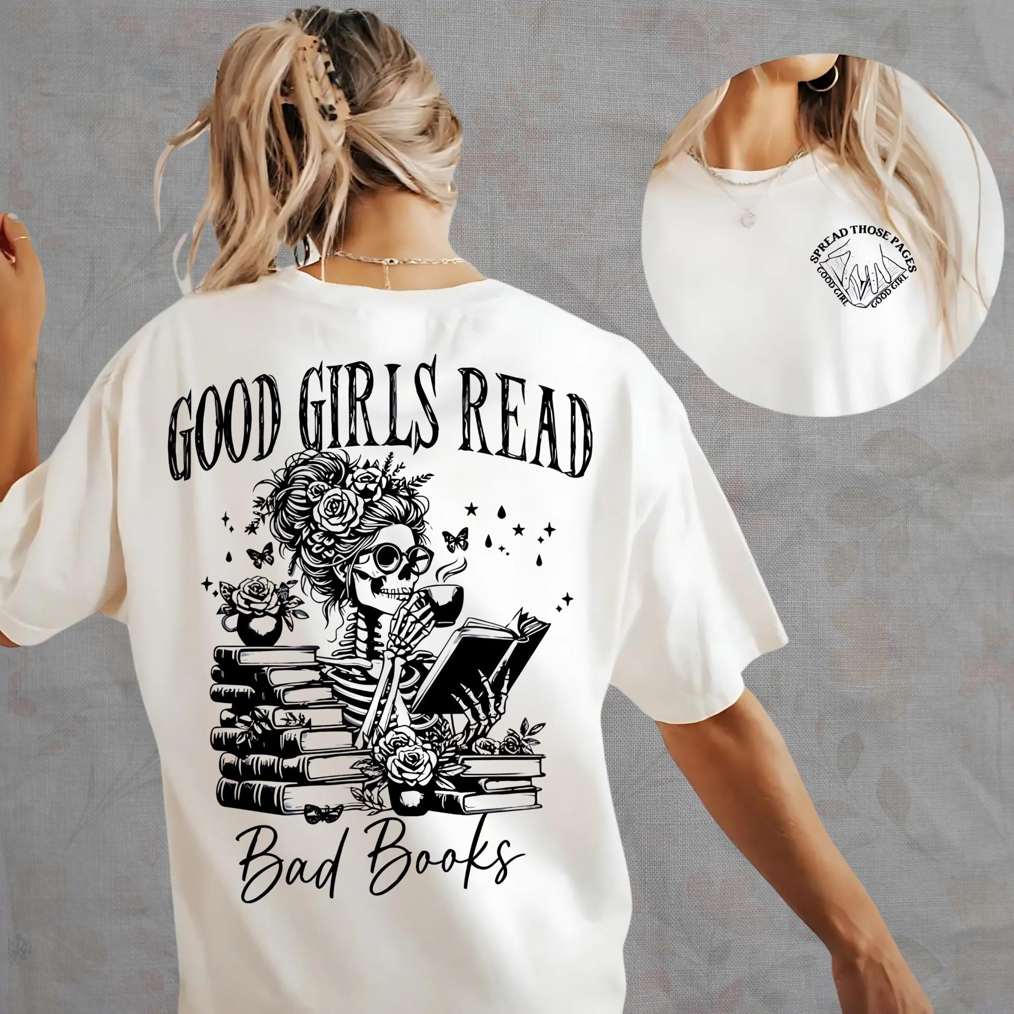 Good Girls Read Bad Books Sweatshirt