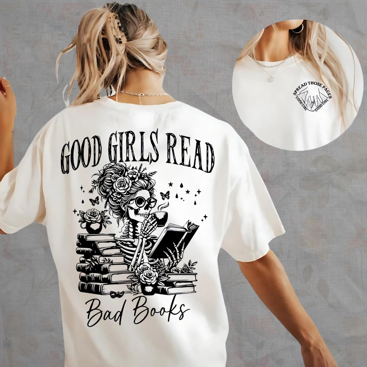 Good Girls Read Bad Books Sweatshirt