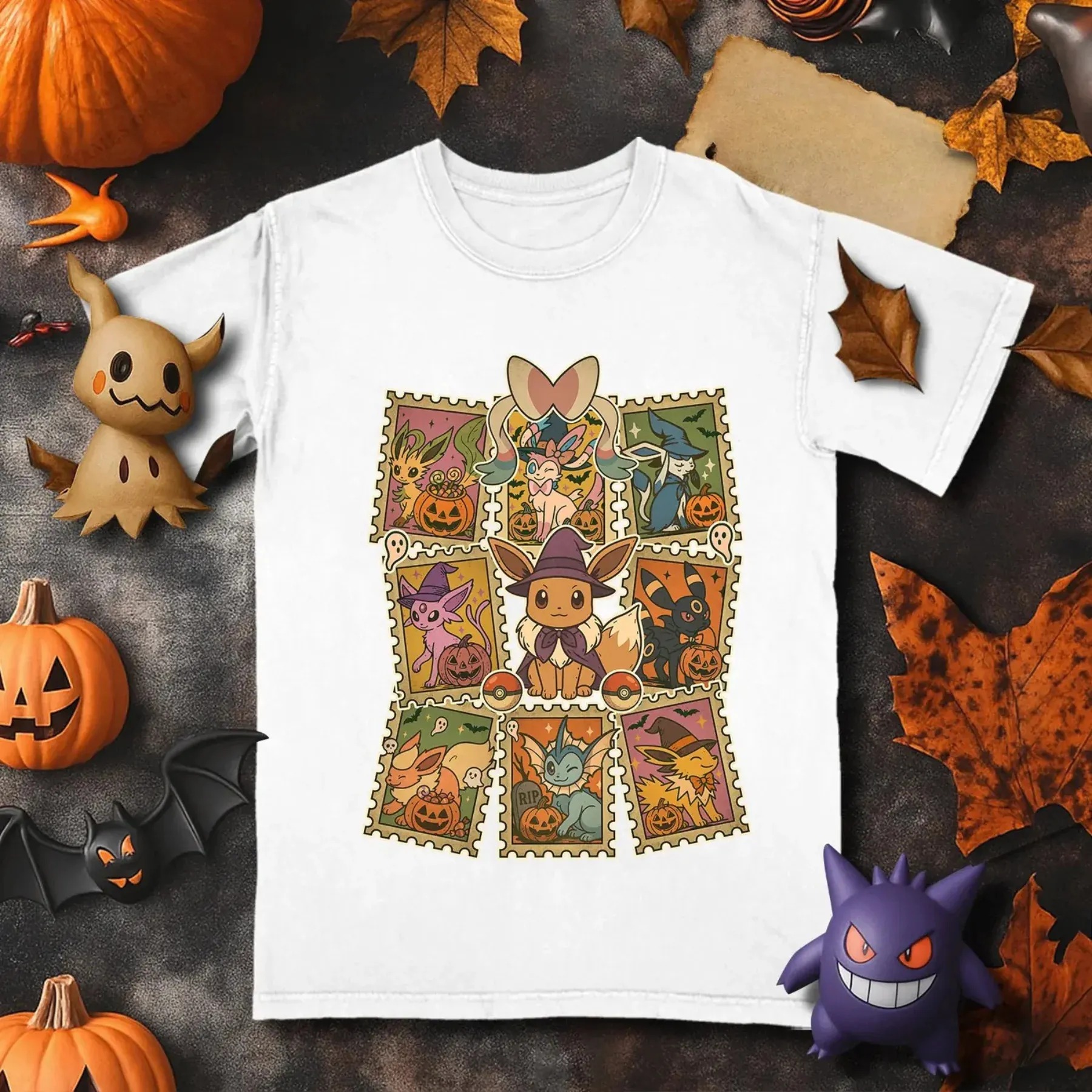 Eevee Halloween Evolutions T-Shirt