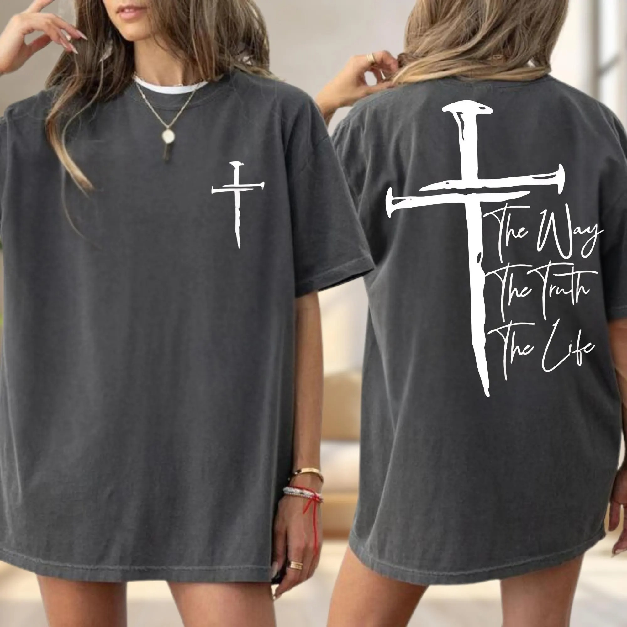 Bold Cross Scripture T-Shirt