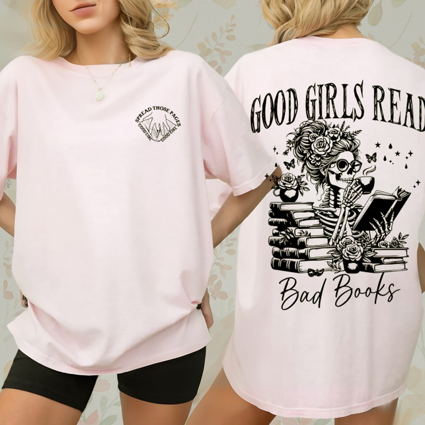 Good Girls Read Bad Books Sweatshirt