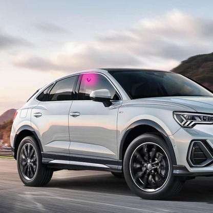 Love Heart Shape Neon LED Window Light 