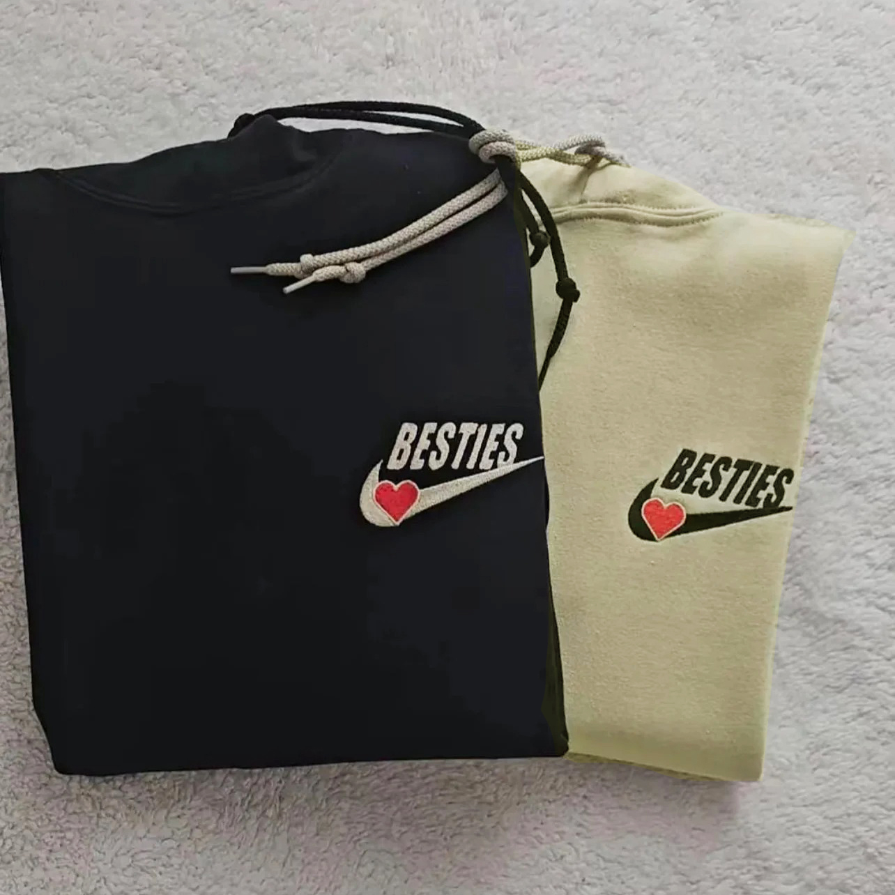 Besties Embroidered Sweatshirt