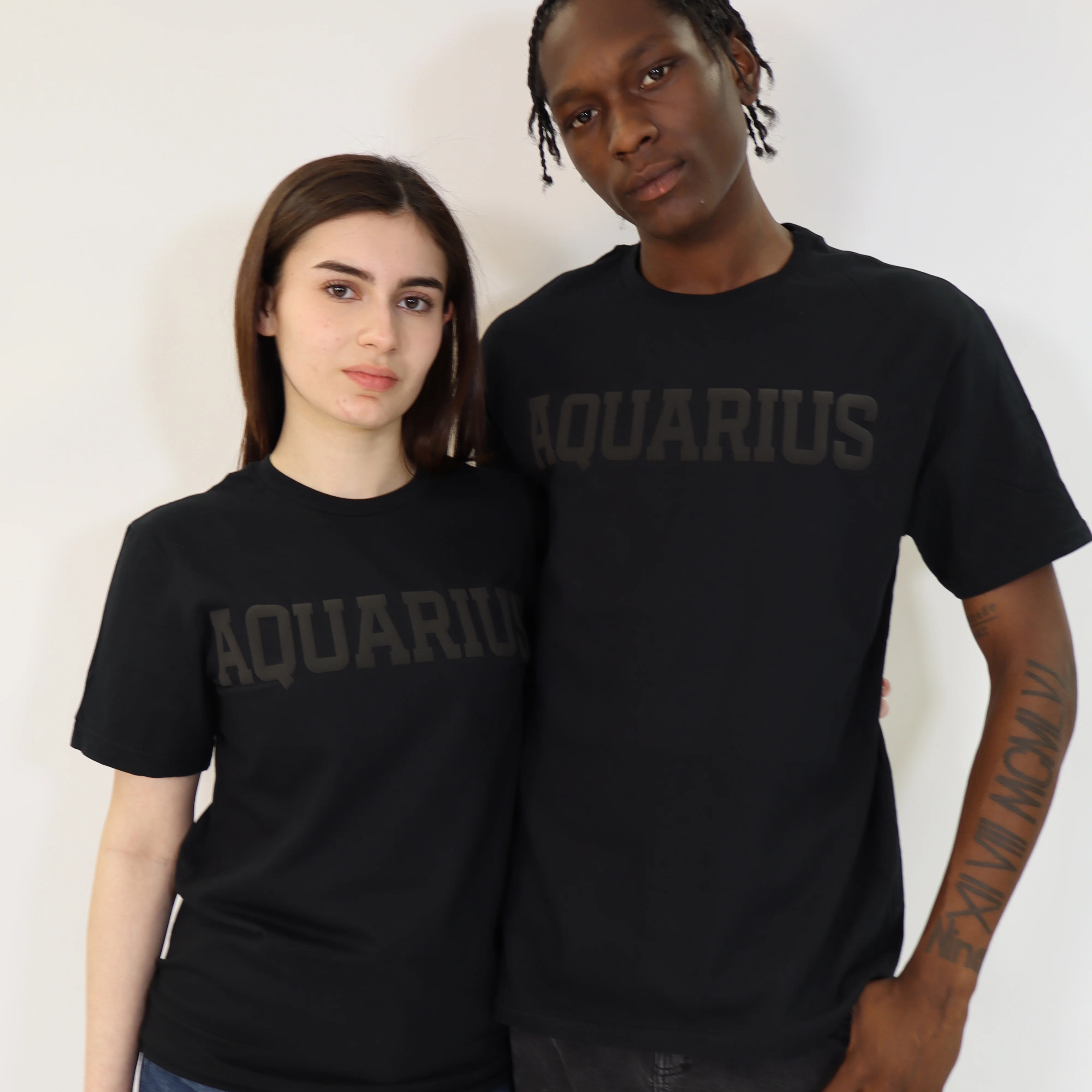 Zodiac and Astrology Puff Print T-Shirt