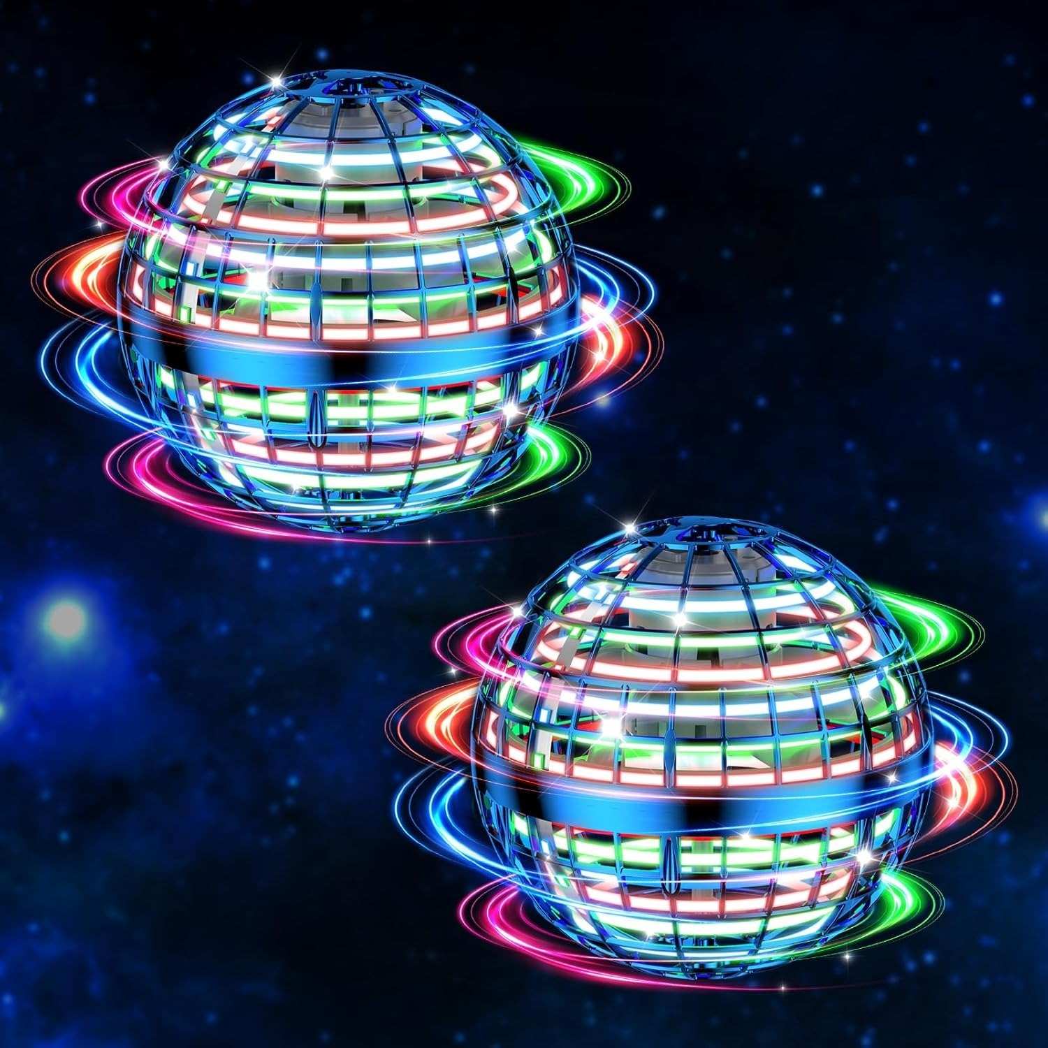 Cosmic Globe Boomerang Hover Ball