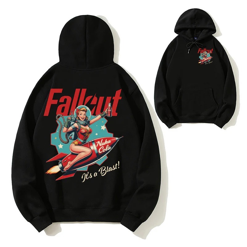 Nuka Coca Fallout Vintage Hoodie