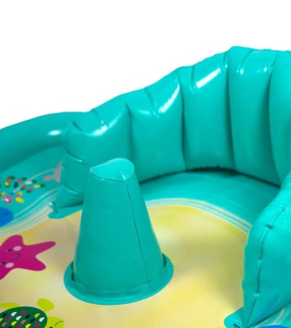 🐳 Baby Splash Play Mat with Canopy | Safe & Fun First Water Experience