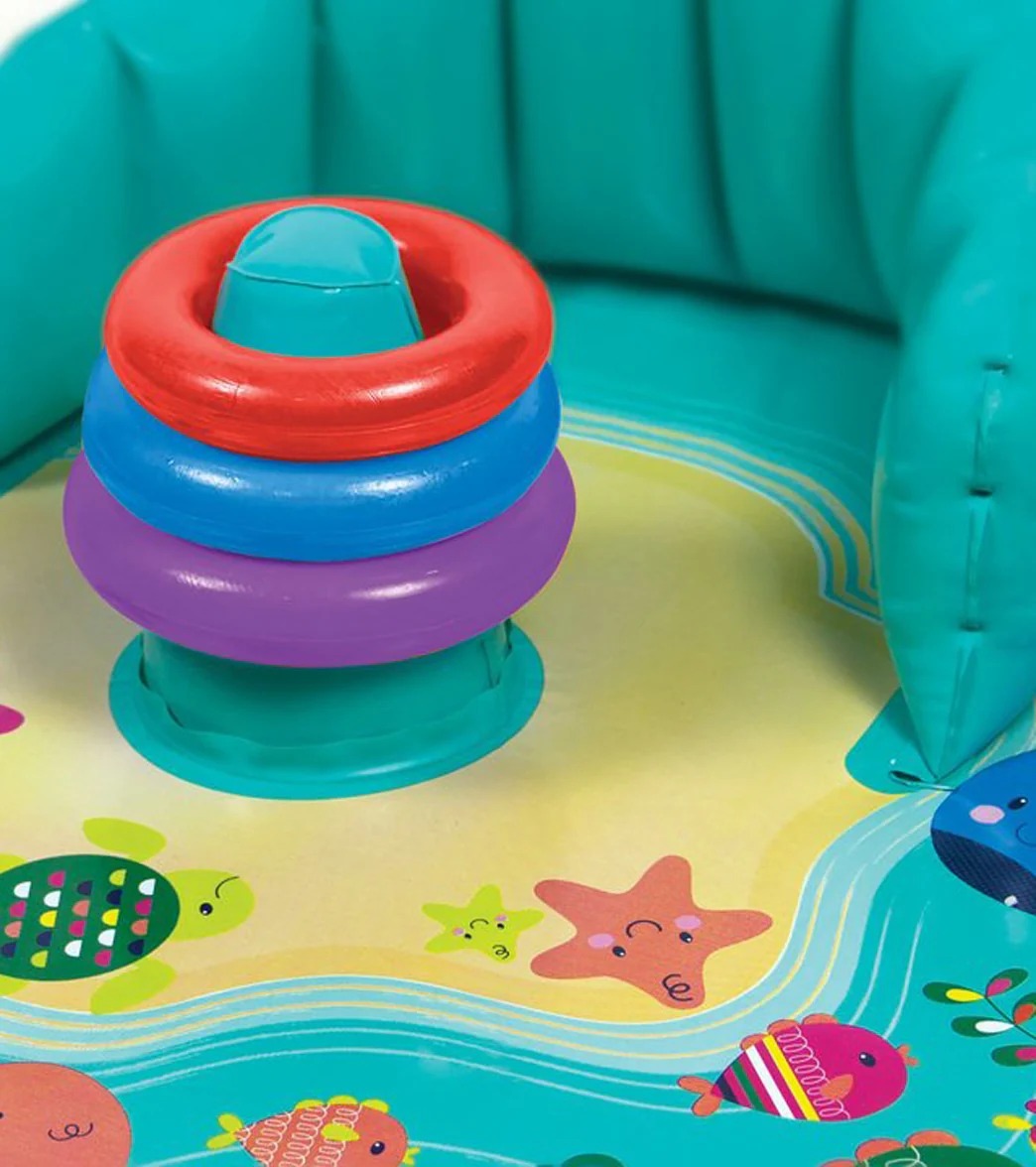 🐳 Baby Splash Play Mat with Canopy | Safe & Fun First Water Experience