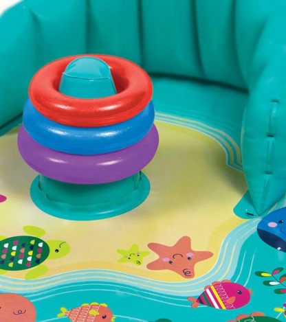 🐳 Baby Splash Play Mat with Canopy | Safe & Fun First Water Experience