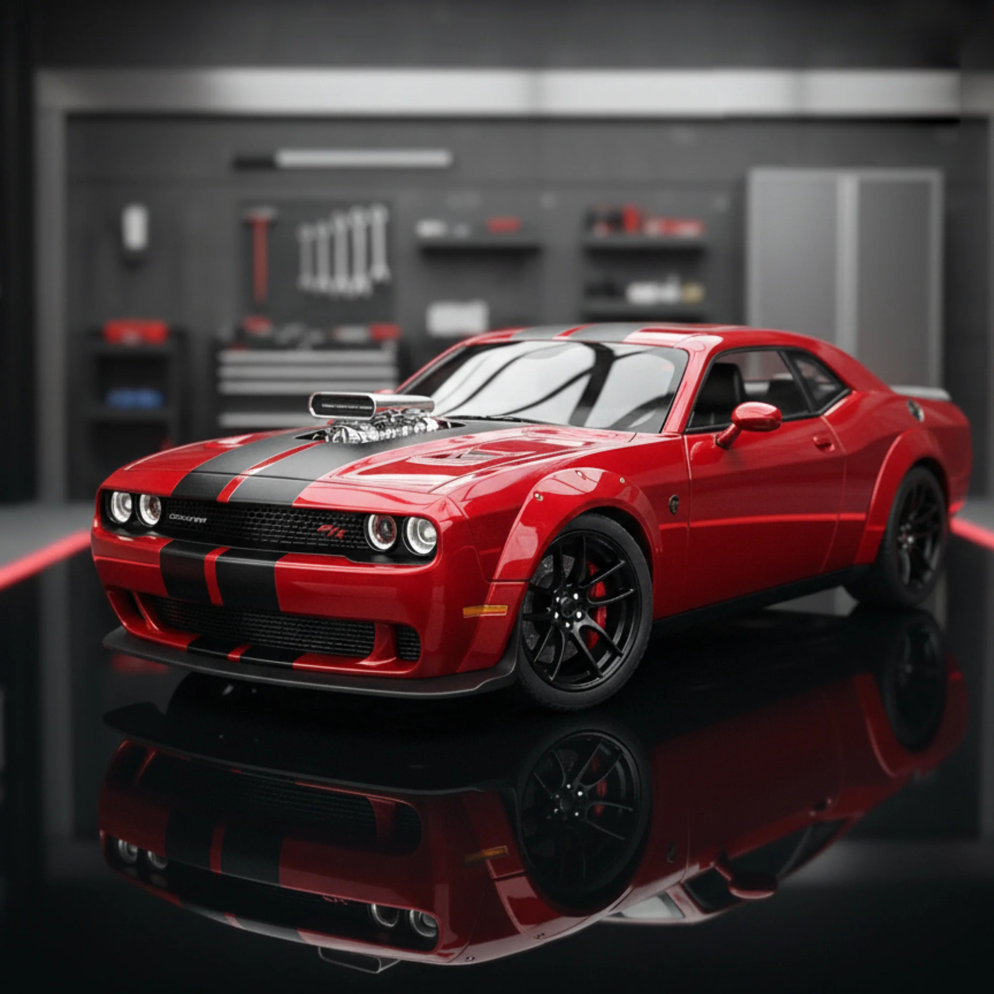 Dodge Challenger Modified Car Model