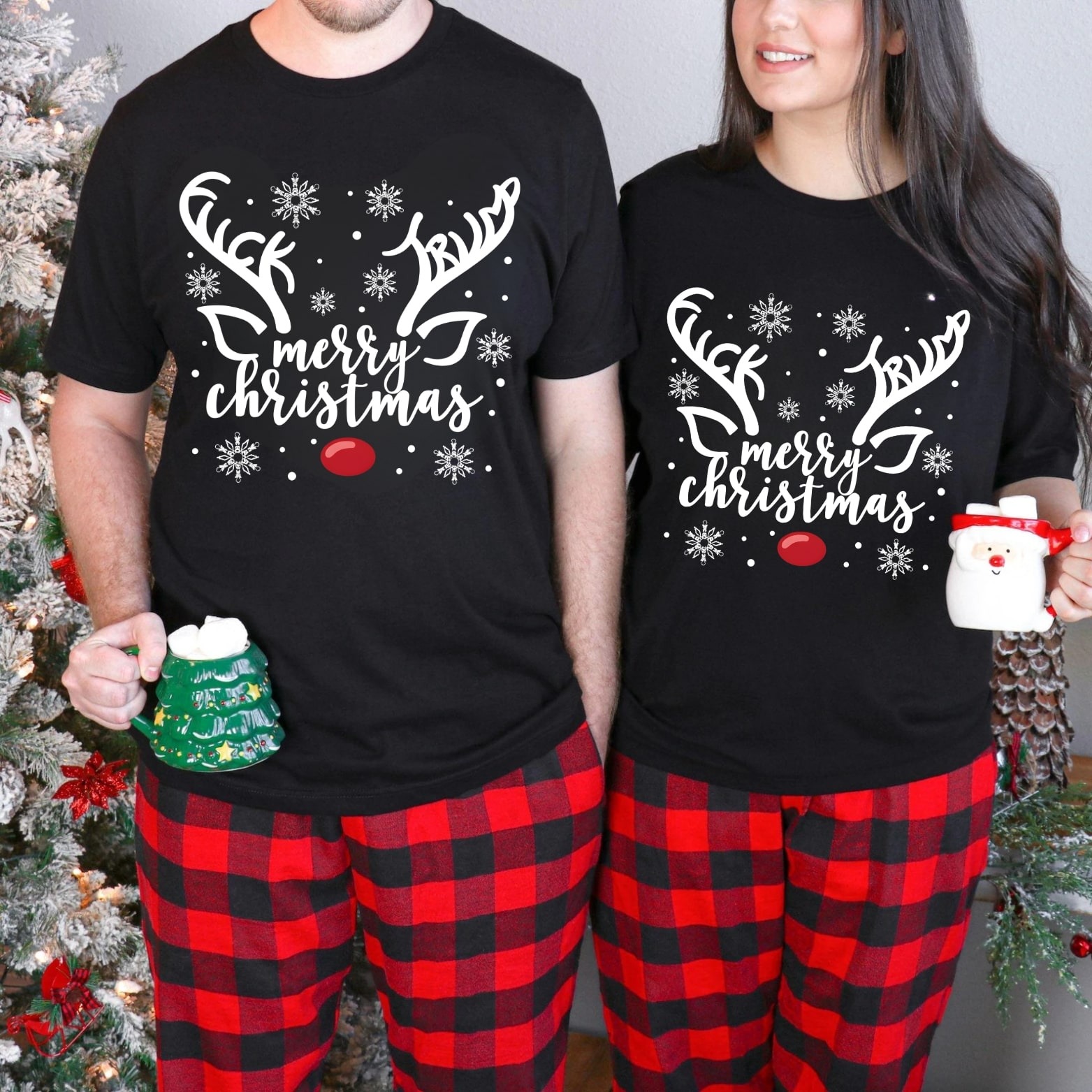 Merry Christmas Reindeer Sweatshirt