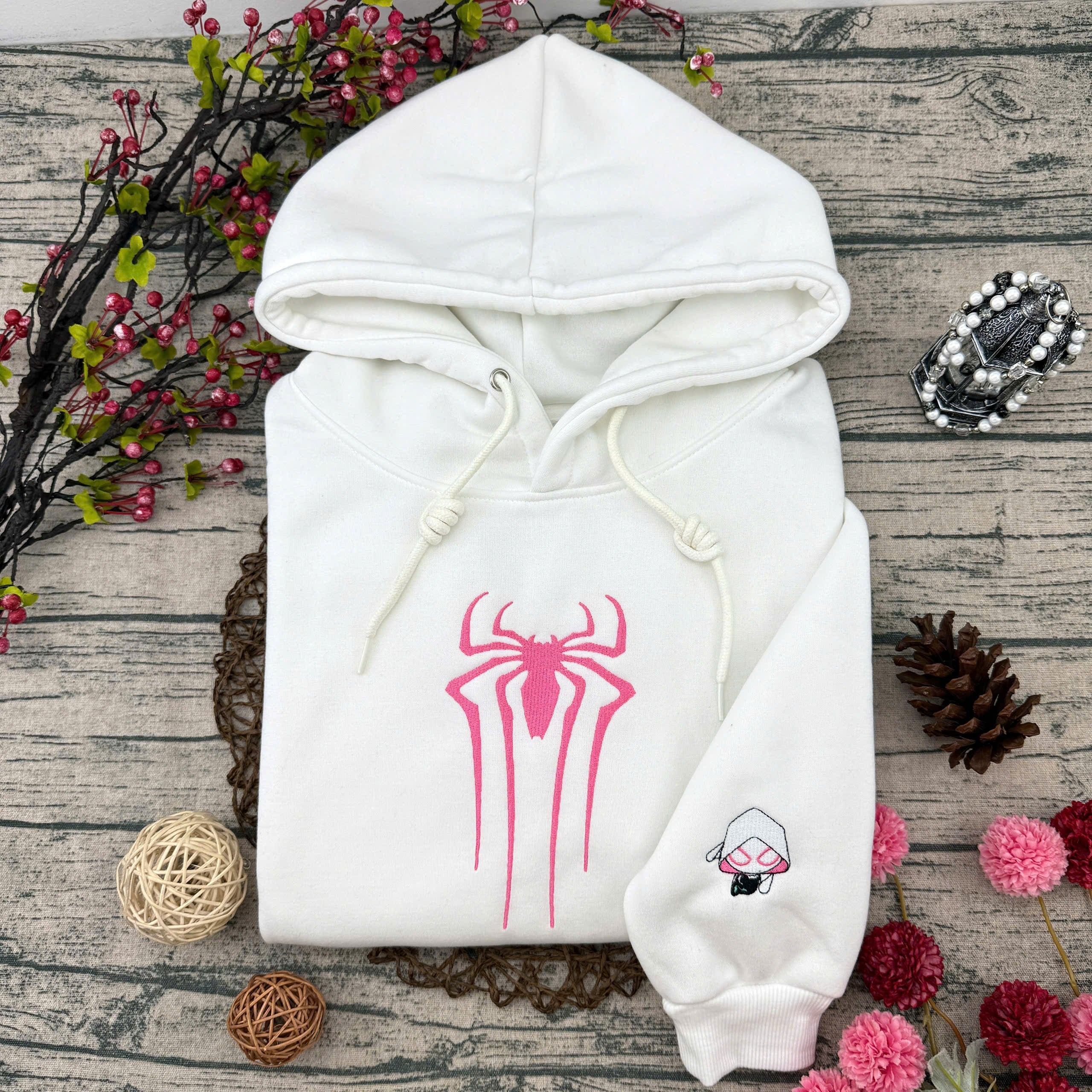 Spider Hero Graphic Hoodie