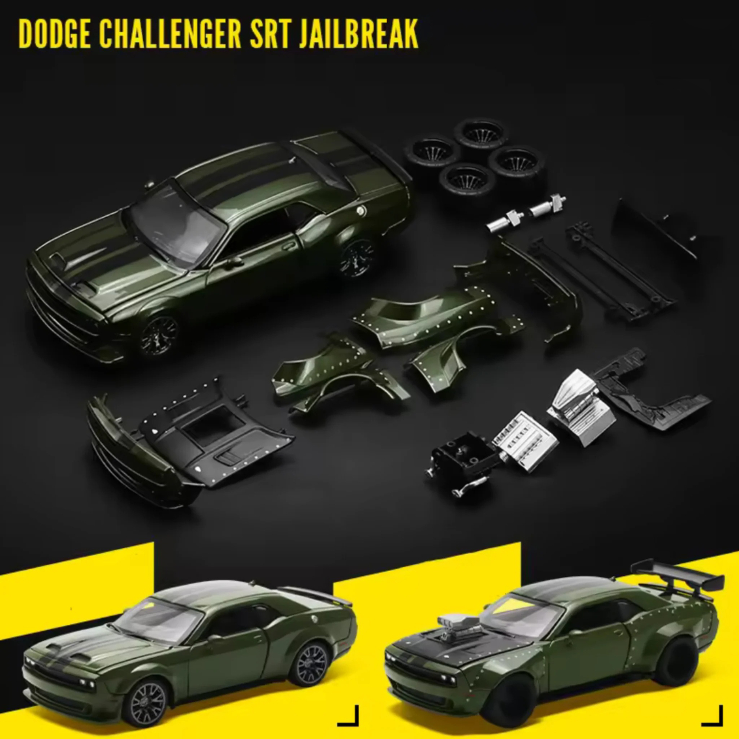 Dodge Challenger Modified Car Model