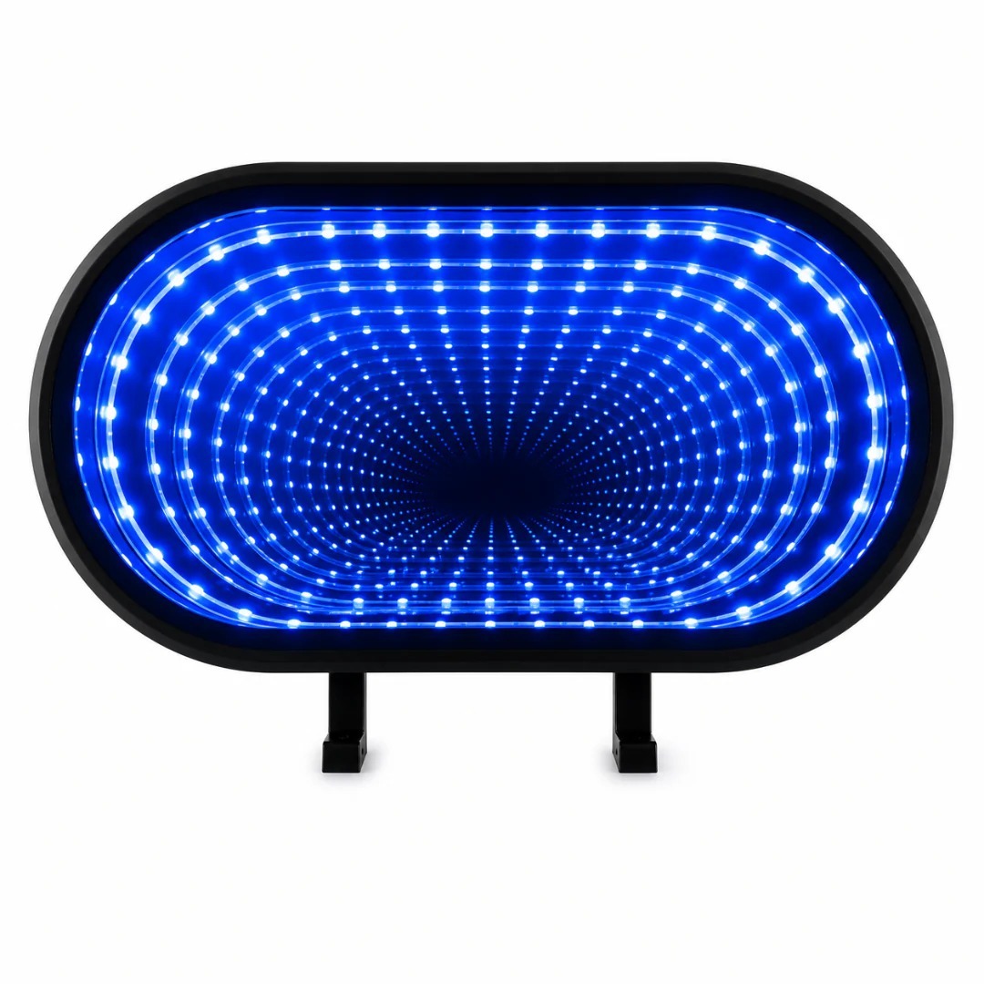 ✨ LED Mirror Garage Key Holder – Wall Mounted Glow Rack 🔑🚗