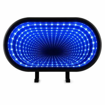 ✨ LED Mirror Garage Key Holder – Wall Mounted Glow Rack 🔑🚗