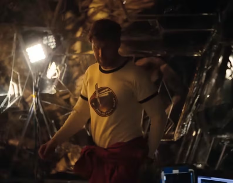 Classic Retro Space Mission Patch Ringer Tee 🚀