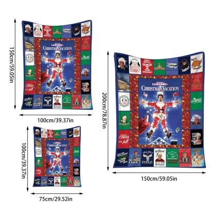 National Lampoon's Christmas Vacation Funny Fleece Blanket