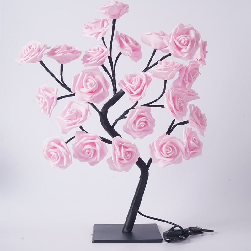 Charming Rose Tree Valentine's Day gift LED light