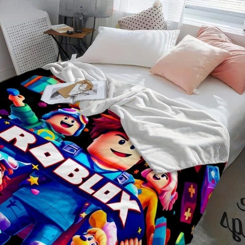 Soft Roblox Flannel Blanket