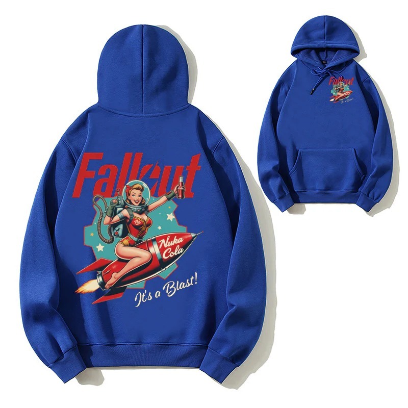 Nuka Coca Fallout Vintage Hoodie