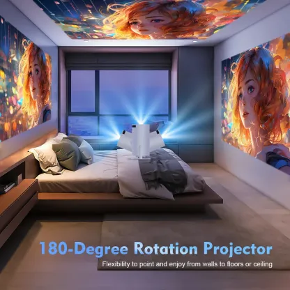 Portable Projector Home Cinema