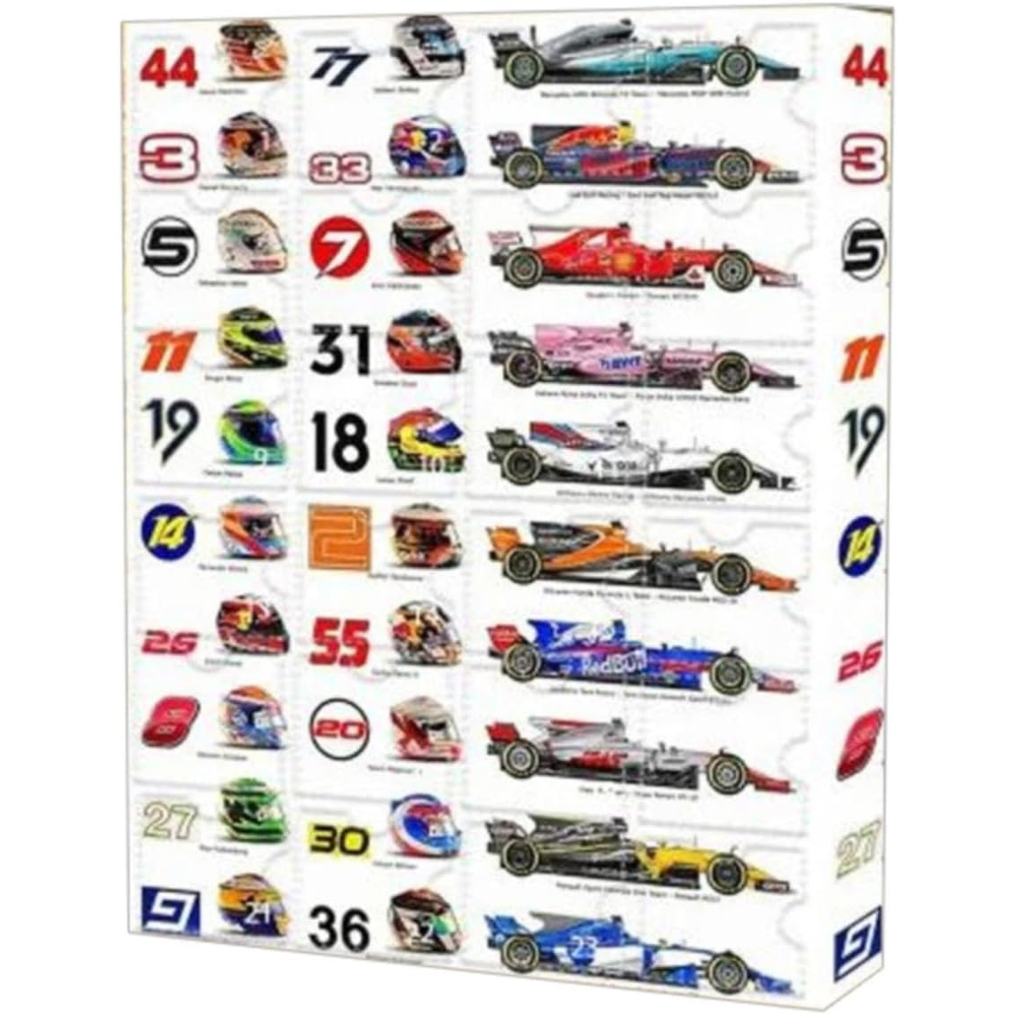 F1 Cars Advent Calendar