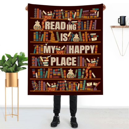 Book Lovers Gifts Blanket