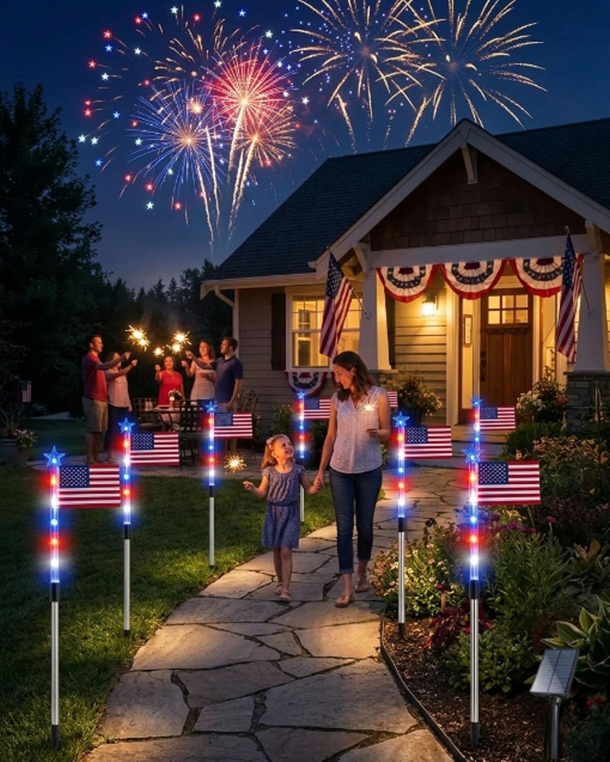 250th Anniversary American Flag – Waterproof Patriotic Garden Banner (1776–2026)
