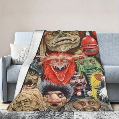 Labyrinth Movie Jareth Goblin King Blanket