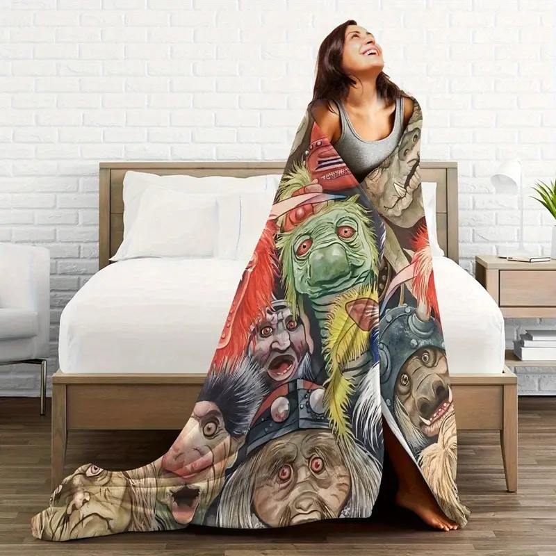 Labyrinth Movie Jareth Goblin King Blanket