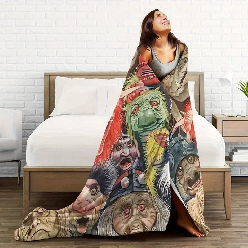 Labyrinth Movie Jareth Goblin King Blanket