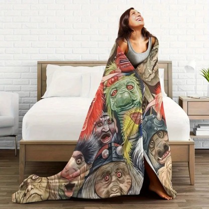 Labyrinth Movie Jareth Goblin King Blanket