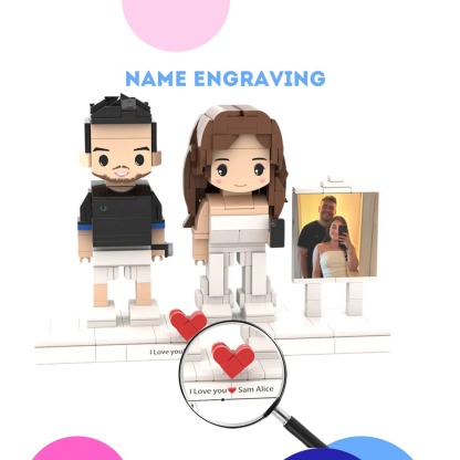 Personalized Mini Figurine Building Blocks With Photo