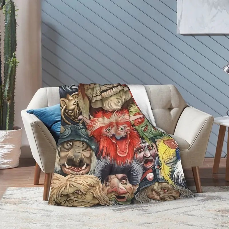 Labyrinth Movie Jareth Goblin King Blanket