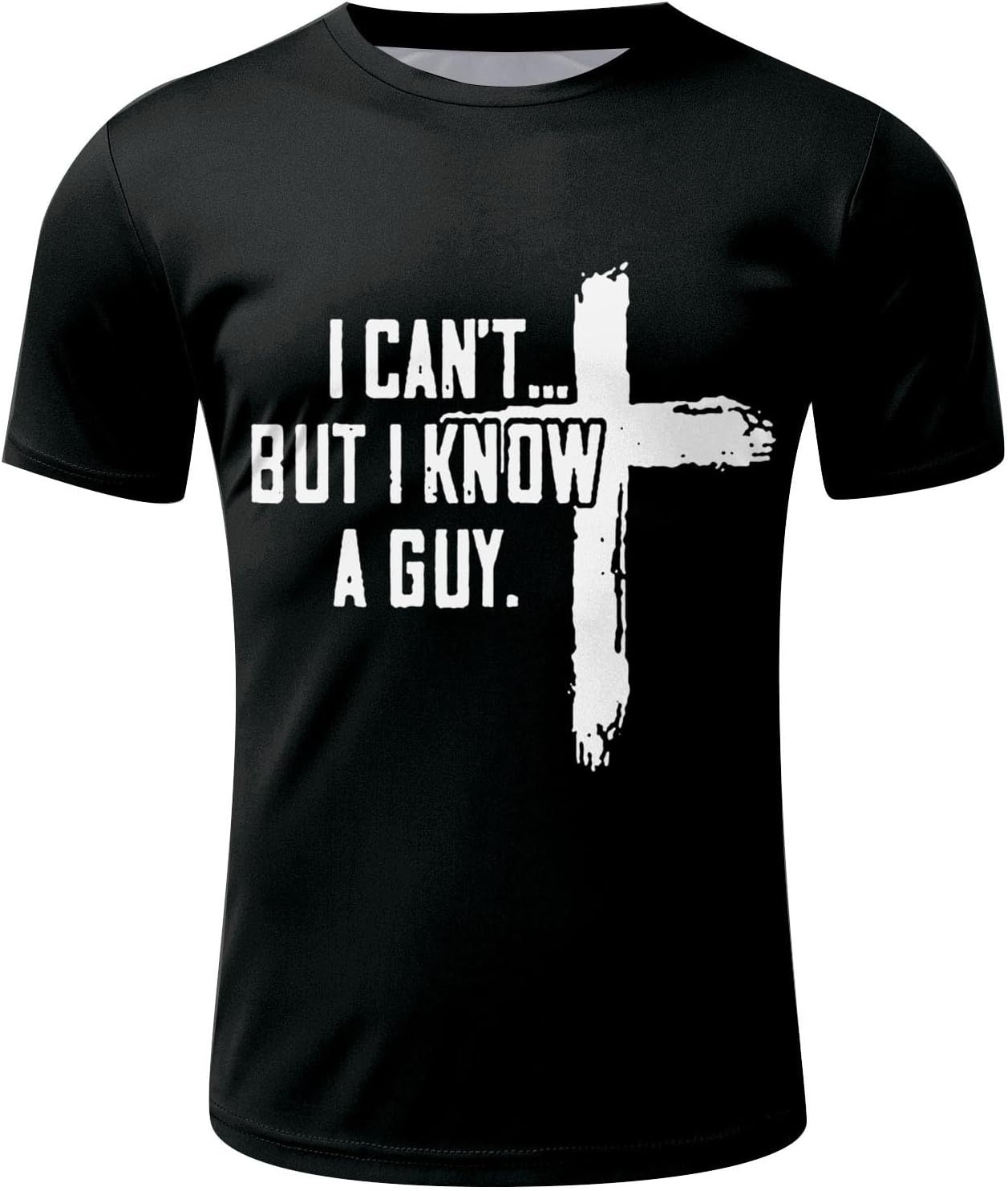 Men's Cross-Striped T-shirt