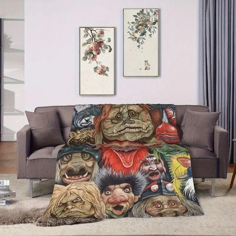 Labyrinth Movie Jareth Goblin King Blanket