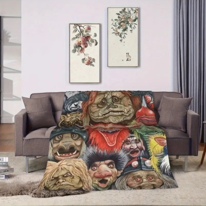 Labyrinth Movie Jareth Goblin King Blanket