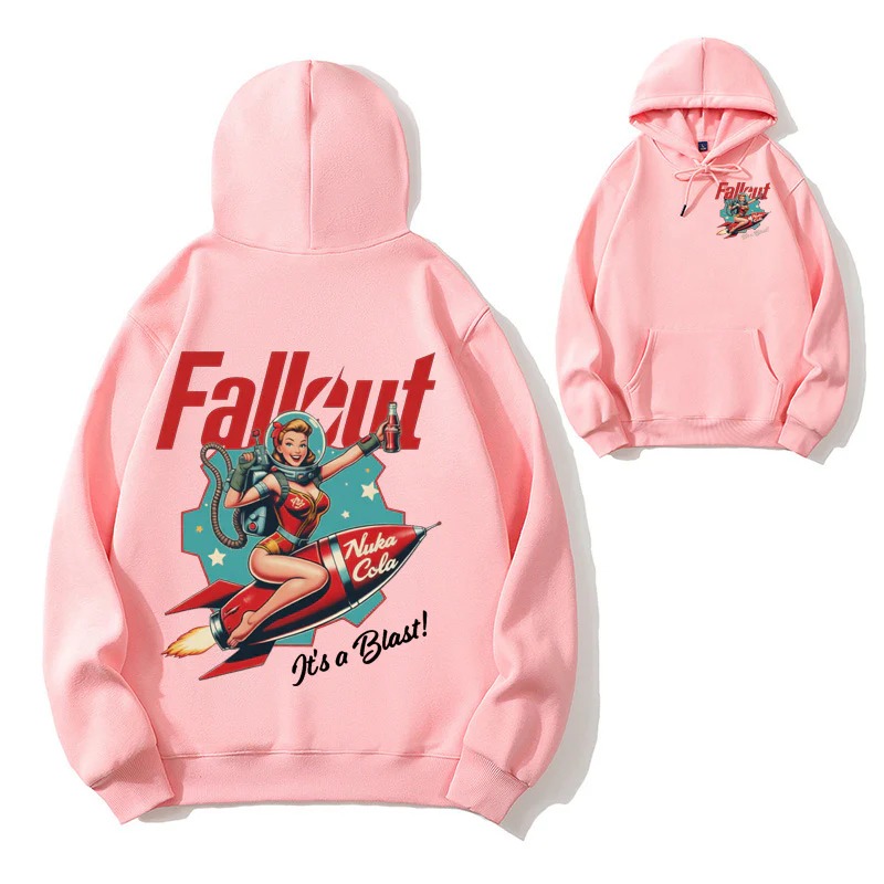 Nuka Coca Fallout Vintage Hoodie