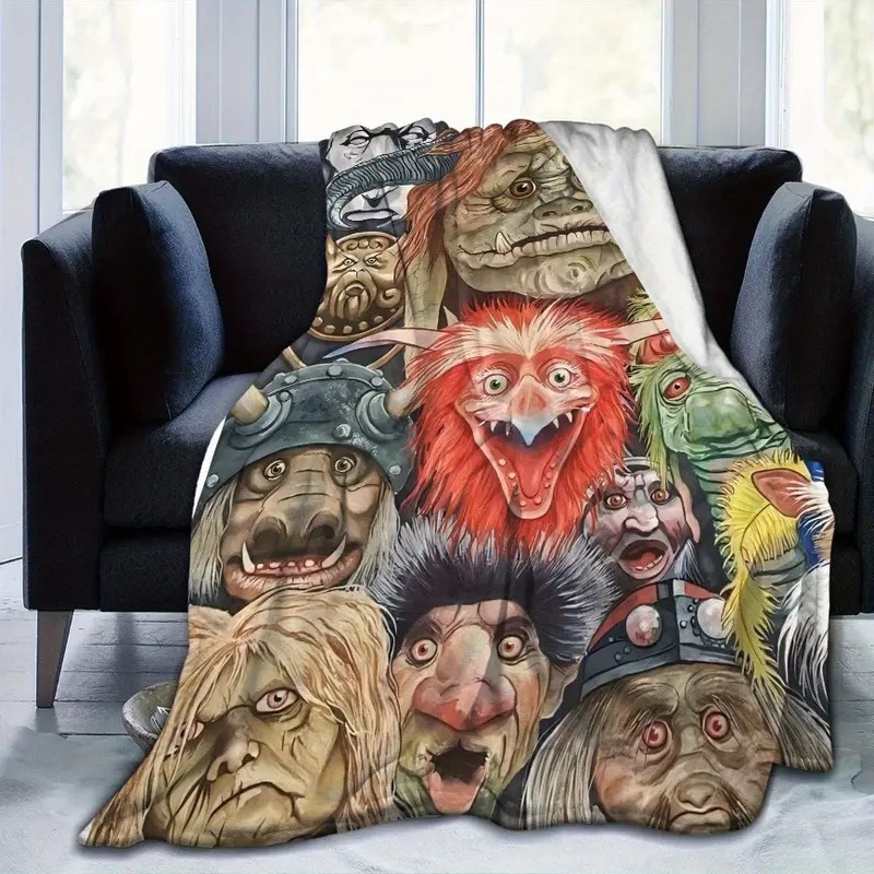 Labyrinth Movie Jareth Goblin King Blanket