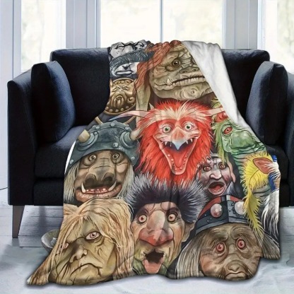 Labyrinth Movie Jareth Goblin King Blanket